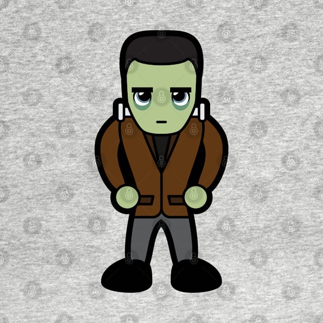 Frankenstein's monster Tooniefied by Tooniefied